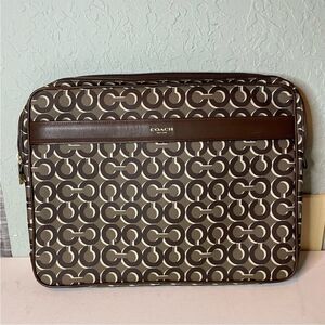 COACH SIGNATURE TECH CASE VINTAGE Y2K